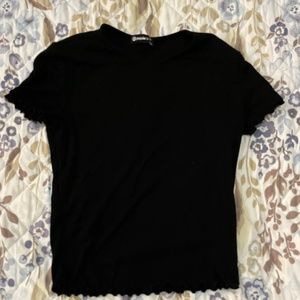 Black shirt